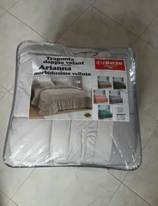 Trapunta Arianna morbidissimo velluto