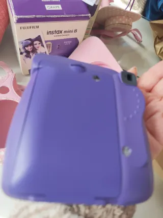 Cámara de Fotos Fujifilm Instax Mini 9 Morado