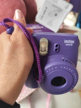 Cámara de Fotos Fujifilm Instax Mini 9 Morado