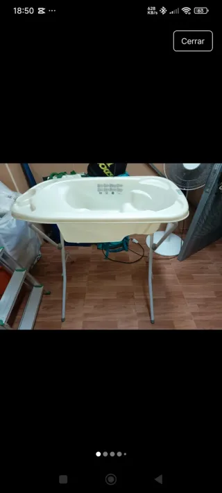 Bañera bebé Jané con soporte