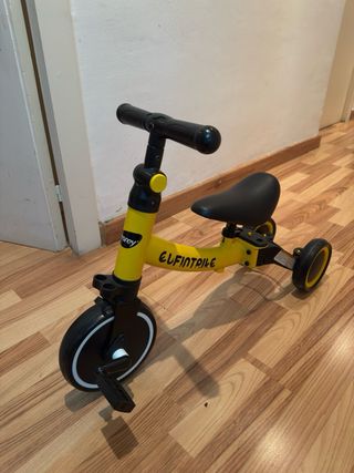 Bici infantil amarilla
