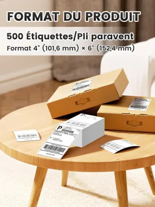 Phomemo Etiquetas De EnvíO 4 X 6 Dhl, Etiquetas TéRmicas