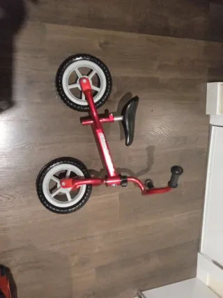 Bicicleta sin pedales Roja Chico