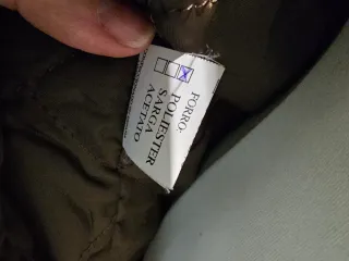 Abrigo de piel porcino marrón