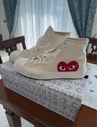Converse Comme des Garçons Play Taglia 44.5