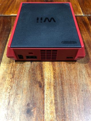 Console Nintendo Wii Mini Rossa con cavi e scatola