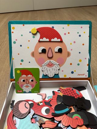 Juego Magnetic Book Caras Locas