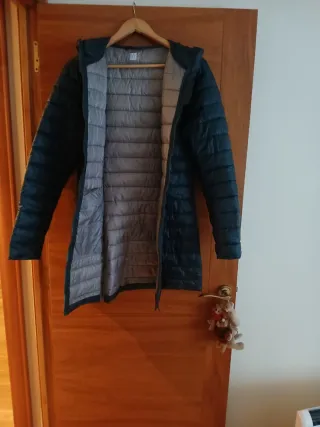 Anorak mujer verde ligero, entallado