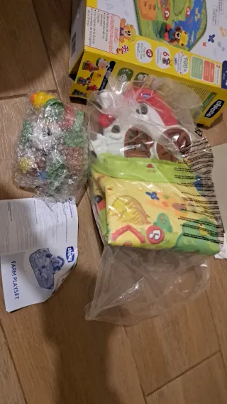 (Nuevo)Tapete bilingüe de animales Chicco