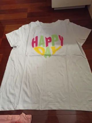 Lote 8 camisetas manga corta S/M