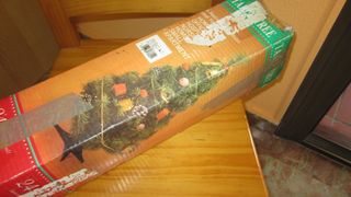 Árbol de Navidad Desmontable 50cm con Adornos