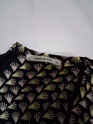 Camiseta Bimba y Lola negra y amarilla