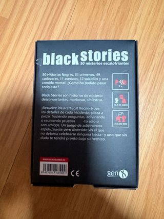 Black Stories: 50 misterios escalofriantes