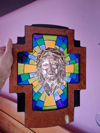 Croce con volto Gesù Cristo