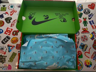 Nike x Off White Scarpe Gialle