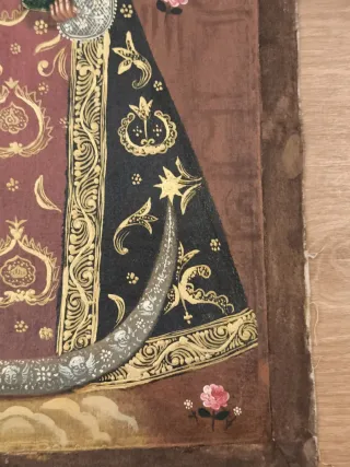 Óleo Nuestra Señora de Los Remedios