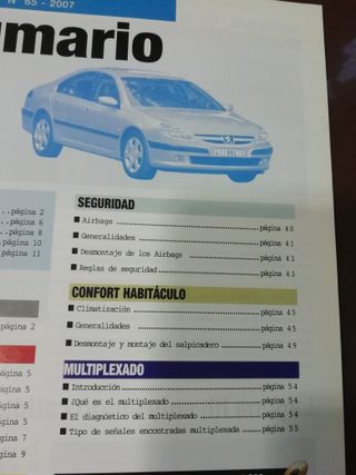 PEUGEOT 607 2.2 HDI V6 manual anomalías electricas