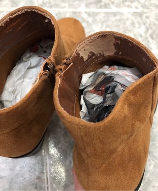 Botines de tacón grueso