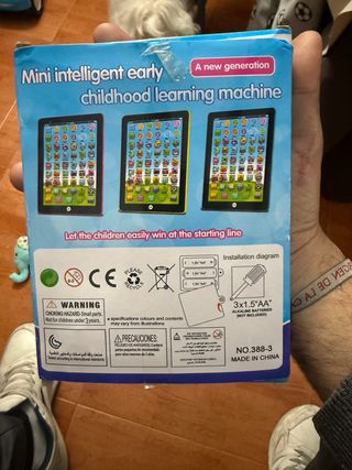 Lote Juguetes Bebé Máquina Aprendizaje