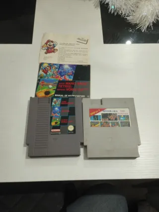 Juegos Nintendo NES: Mario, Tetris, Contra