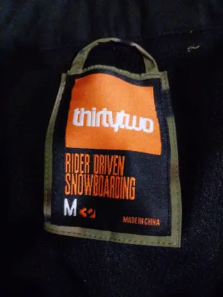 Pantalón de esquí/snow Camuflaje thirtytwo