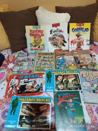 Lote de TBOs y Cómics Antiguos