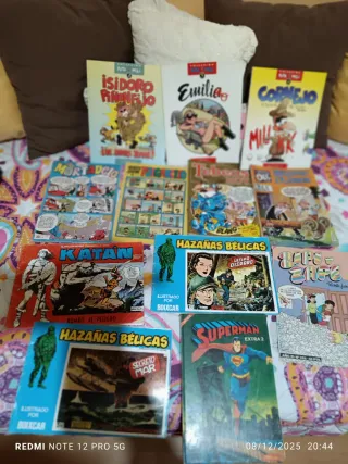 Lote de TBOs y Cómics Antiguos