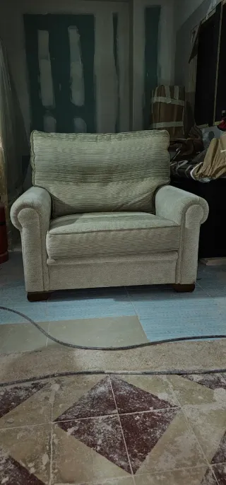 Sillón individual tela