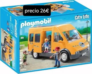 Playmobil City Life Autobús Escolar 6866