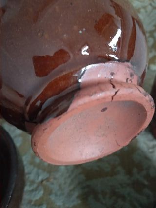 Lote 6 cuencos barro cocido artesanales