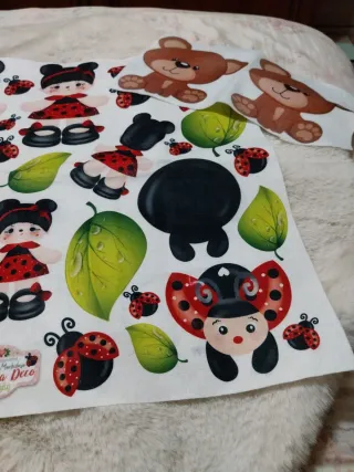 Pannello in pannolenci decorazioni