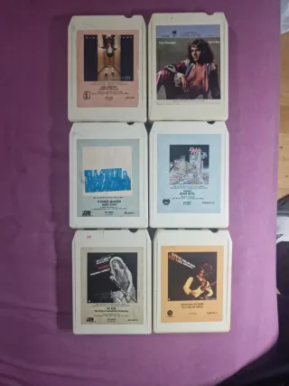 Lote 6 Cintas 8 Pistas Rock