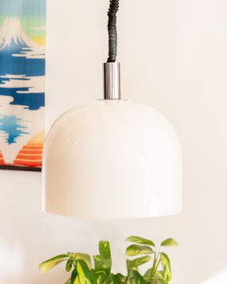 Lámpara techo extensible vintage acrílico 70s