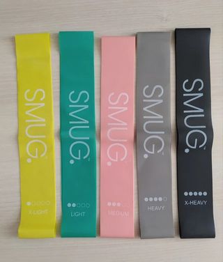 Set bandas de resistencia SMUG – NUEVAS sin usar