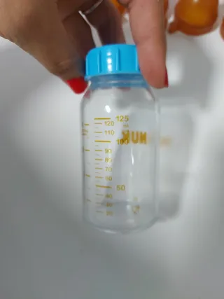 Biberones Nuk Hospital 230ml 125ml tetina latex