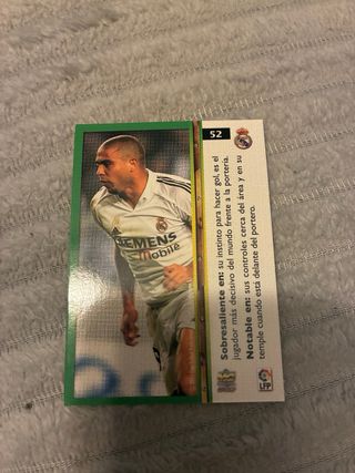 Cromo Ronaldo Crack Liga 2005