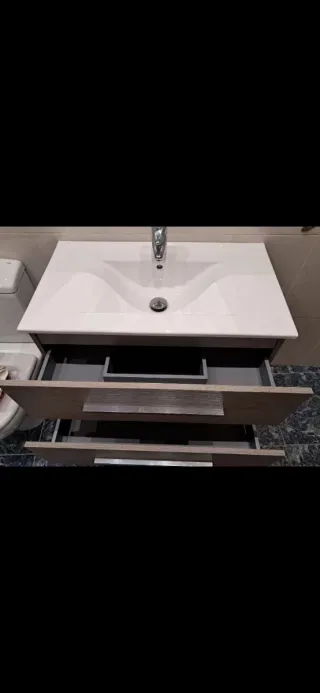 Mueble de baño 3 cajones (23cm cada)