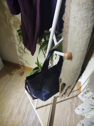 Perchero artesanal madera y metal