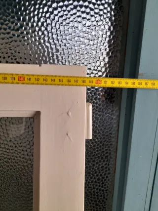 Ventanas de cristal blancas