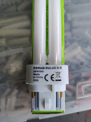 Lote 15x OSRAM DULUX D/E 26W 840 G24q-3