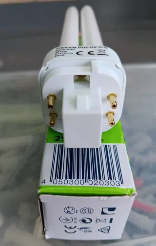 Lote 15x OSRAM DULUX D/E 26W 840 G24q-3