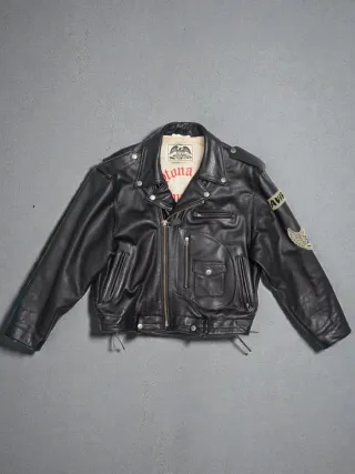 Chaqueta Biker Cuero Avirex USA Tour 90 XL