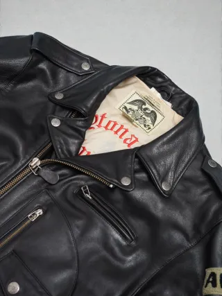 Chaqueta Biker Cuero Avirex USA Tour 90 XL