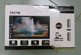 Radio Pantalla 7" con Carplay y Android Auto