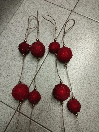 Pack Navidad: Bolas Rojas y Amarillas