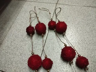 Pack Navidad: Bolas Rojas y Amarillas