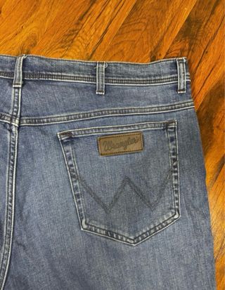 Jeans in denim blu classico vintage Wrangler