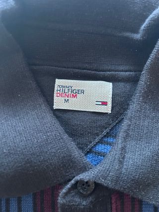 Polo manga larga Tommy Hilfiger rayas