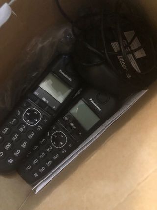 3 Teléfonos Panasonic Inalámbricos