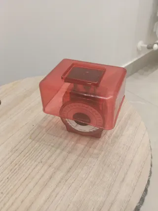 Bilancia da cucina rossa